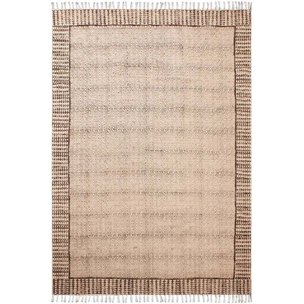 Hand Block Printed Cotton Garden Area Rug