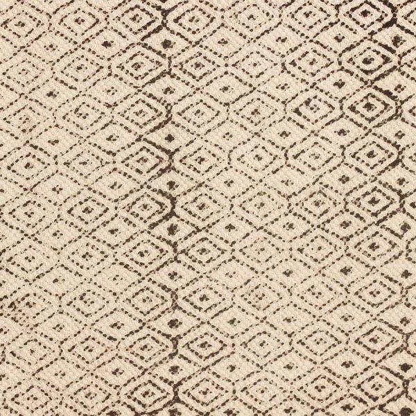 Hand Block Printed Cotton Garden Area Rug - Image 8
