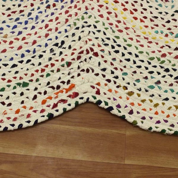 Colorful Heart-Shaped Cotton Rug Perfect Gift For Her Decor - Image 6