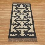 Wool Jute Kilim Runner Hand Woven Home Decor Rug