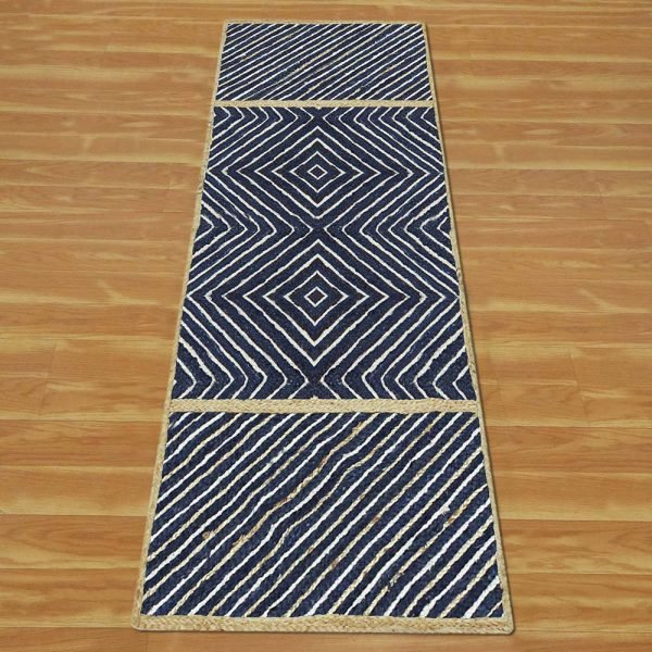 Hand Braided Jute Runner Area Jute Rug - Image 3