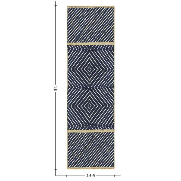 Hand Braided Jute Runner Area Jute Rug - Image 5