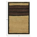 Handcrafted Jute Rug Adds Character and Comfort