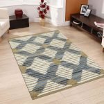Handmade Geometric Multicolor Bedroom Rug