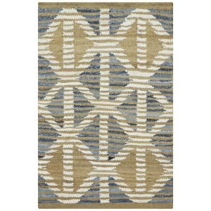 Multicolor Hand Woven Geometric Area Rug