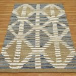 Multicolor Hand Woven Geometric Area Rug