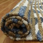 Multicolor Hand Woven Geometric Area Rug
