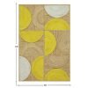 Indian Hand-braided Yellow Beige Natural Jute Area Rug - Image 5