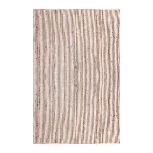 Jute White Beige Hand Braided Area Rug