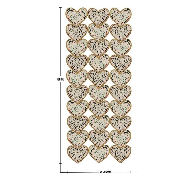Hand Braided Cotton Jute Geometric Heart Rug - Image 5
