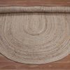 JTF 29 Rug 100% Natural Jute & Cotton Bohemian Reversible Round
