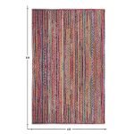 Farmhouse Rug Handmade Traditional Cotton Jute Rug