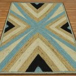 Handmade Multicolor Living Room Jute Rug