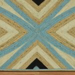 Handmade Multicolor Living Room Jute Rug
