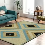 Handcrafted Indian Multicolor Garden Jute Rug