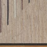 Handcrafted Beige Geometric Bedroom Jute Rug