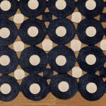 Handmade Black Beige Geometric Area Jute Rug