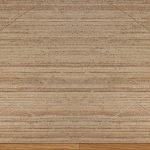 Handmade Geometric Beige Jute Home Decor Rug