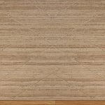 Natural Jute Rug Handcrafted Beige Geometric Rug