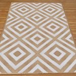 Handmade Geometric Jute Living Room Rug