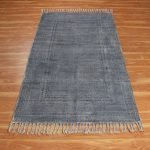 Indian Handmade Cotton Grey Home Decor Rugs