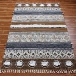 Handmade Cotton Multicolor Area Rug