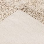 Cotton Gray Handmade Block Printed Area Rug