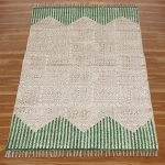Handmade Cotton Block Printed Area Rug