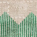 Handmade Cotton Block Printed Area Rug