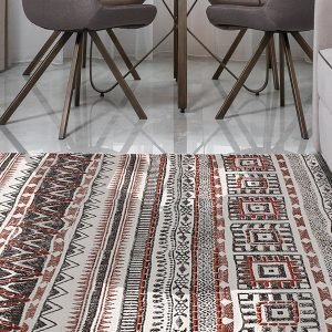 Handmade Modern Brown Cotton Rugs