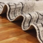 Handmade Beige Home Decor Area Cotton Rug