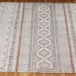 Cotton Geometric Handmade Multicolor Carpet