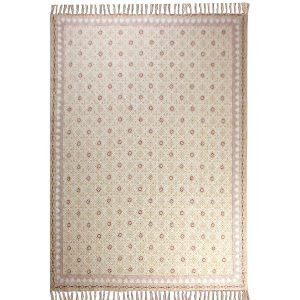 Handmade Hand Block Printed Cotton Decor Rug