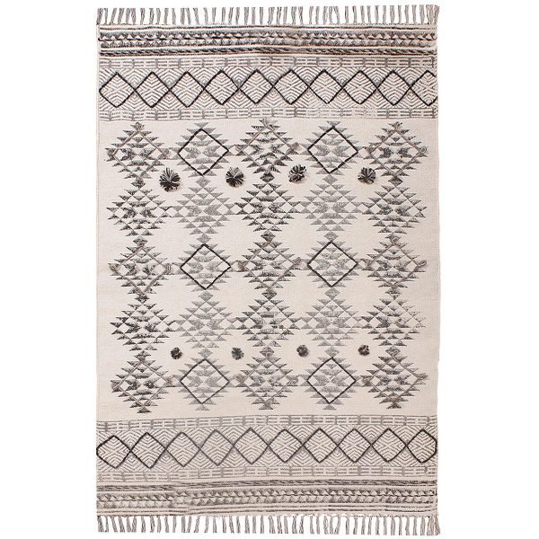 Handmade Geometric Cotton Home Decor Rug
