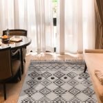 Handmade Geometric Cotton Home Decor Rug