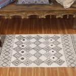 Handmade Geometric Cotton Home Decor Rug