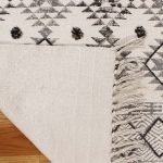 Handmade Geometric Cotton Home Decor Rug