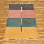 Geometric Multicolor Hand Block Printed Cotton Rug