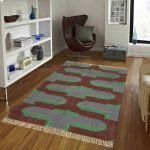 Hand Woven Farm House Wool Jute Rug