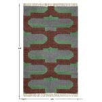 Hand Woven Farm House Wool Jute Rug