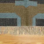 Hand Woven Interior Wool Jute Home Decor Rug