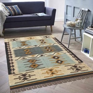 Geometric Hand Woven Home Decor Rug