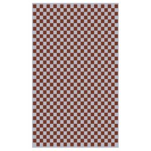 Hand Block Print Cotton Burgundy Rug