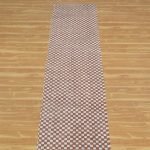 Hand Block Print Cotton Burgundy Rug