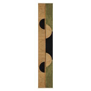 Hand Block Printed Cotton Runner Rug