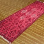 Handmade Red Moroccan Large Cotton Area Rug