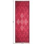 Handmade Red Moroccan Large Cotton Area Rug