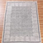 Hand Block Printed Bedroom Area Rug