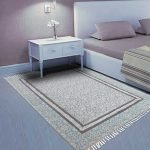 Blue Hand Tufted Cotton Beautiful Area Rug