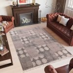 Cotton Hand Block Printed Cotton Area Rug